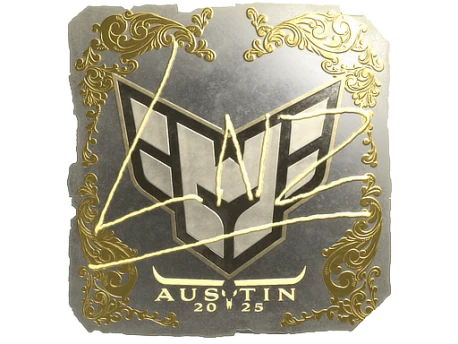 Sticker | LNZ (Gold) | Austin 2025