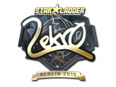 Sticker | Lekr0 (Gold) | Berlin 2019