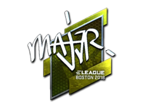 Sticker | MAJ3R (Foil) | Boston 2018