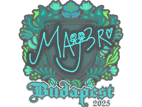 Sticker | MAJ3R | Budapest 2025