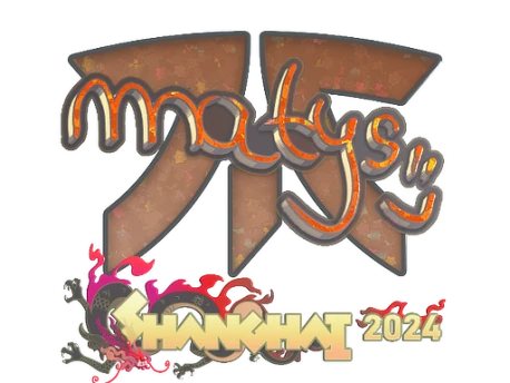 Sticker | MATYS (Glitter) | Shanghai 2024
