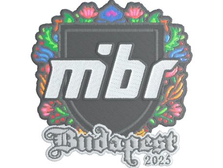 Sticker | MIBR (Embroidered) | Budapest 2025