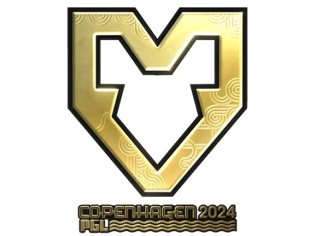 Sticker | MOUZ (Gold) | Copenhagen 2024