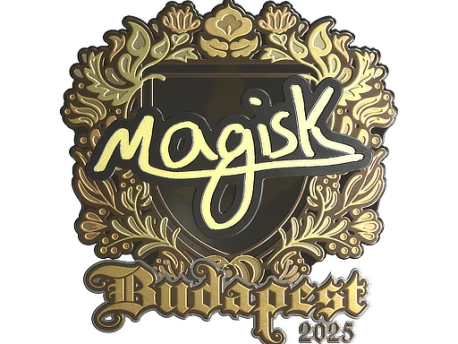 Sticker | Magisk (Gold) | Budapest 2025