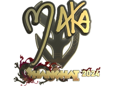 Sticker | Maka (Gold) | Shanghai 2024