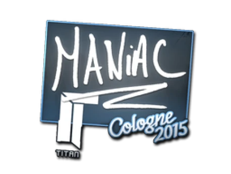 Sticker | Maniac | Cologne 2015