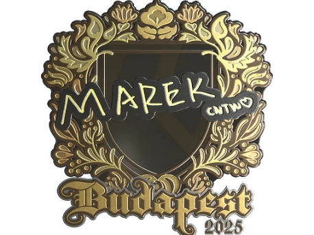 Sticker | Marek (Gold) | Budapest 2025