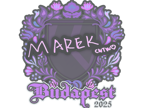 Sticker | Marek | Budapest 2025