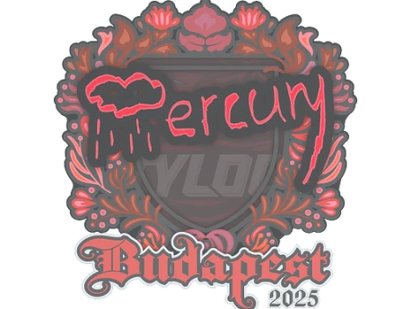Sticker | Mercury | Budapest 2025