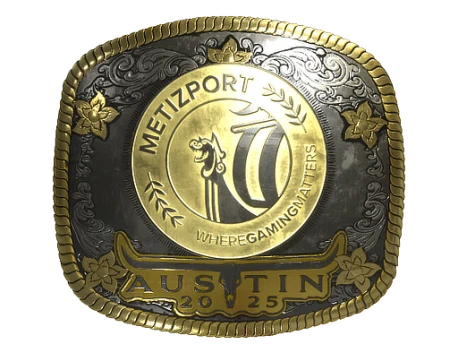 Sticker | Metizport (Gold) | Austin 2025