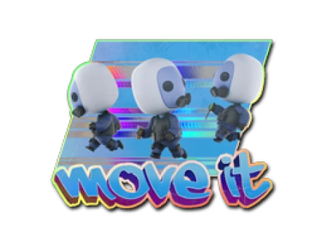 Sticker | Move It CS2 (CS:GO) | Buy, Sell, Price — Market.CSGO