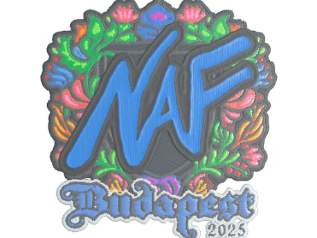 Sticker | NAF (Embroidered) | Budapest 2025