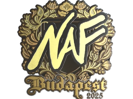 Sticker | NAF (Gold) | Budapest 2025