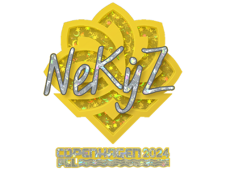 Sticker | NEKiZ (Glitter) | Copenhagen 2024