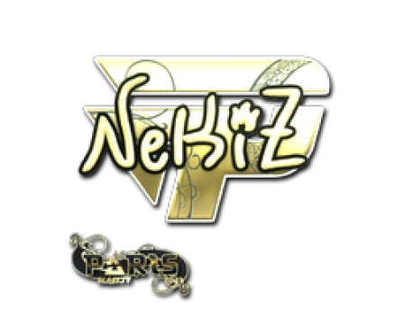 Sticker | NEKiZ (Gold) | Paris 2023