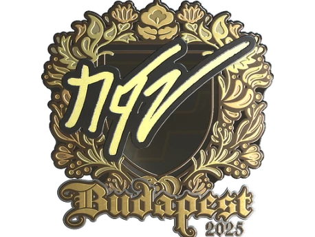 Sticker | NQZ (Gold) | Budapest 2025