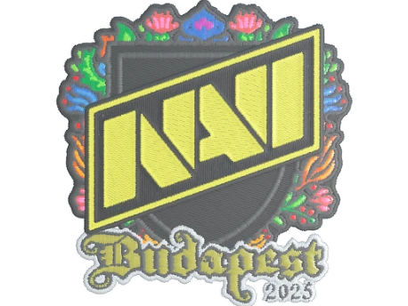 Sticker | Natus Vincere (Embroidered) | Budapest 2025