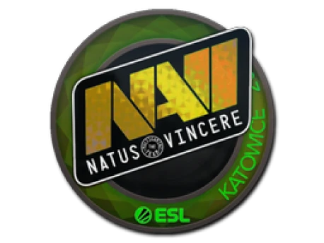 Наклейка | Natus Vincere (голографическая) | Катовице-2019