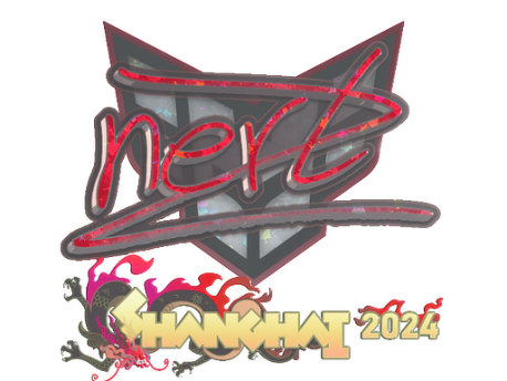 Sticker | NertZ (Glitter) | Shanghai 2024