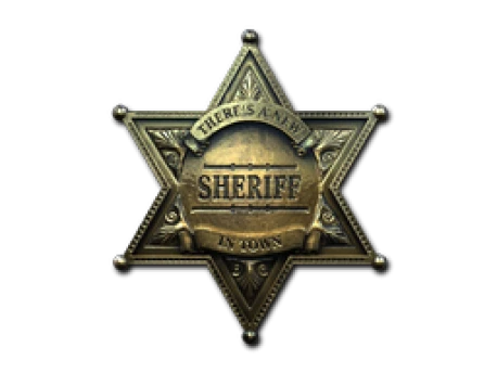 Sticker | New Sheriff (Foil)