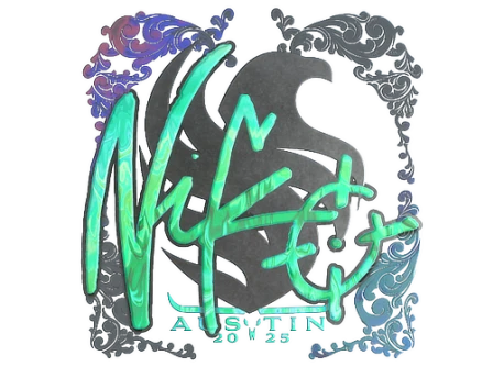 Sticker | NiKo (Holo) | Austin 2025
