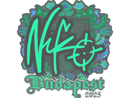 Sticker | NiKo | Budapest 2025
