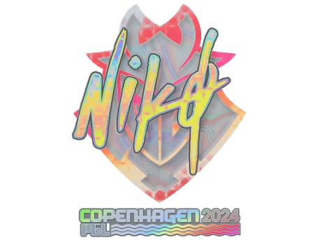 Sticker | NiKo | Copenhagen 2024 () CS2 (CS:GO) | Price on Market CS:GO