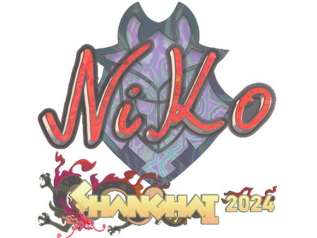 Sticker | NiKo (Holo) | Shanghai 2024