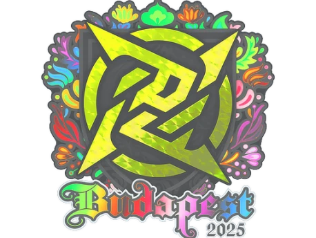 Sticker | Ninjas in Pyjamas (Holo) | Budapest 2025