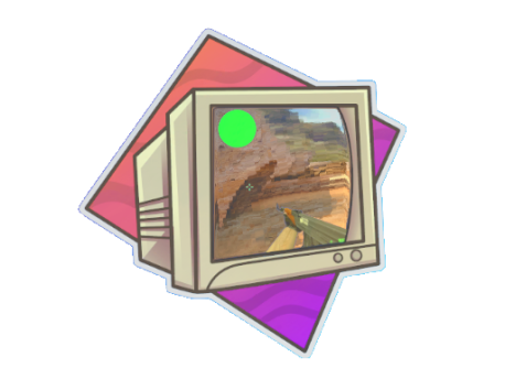 Sticker | Old School (Lenticular)