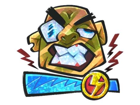 Sticker | Overloaded (Glitter)