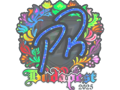 Sticker | PR (Holo) | Budapest 2025