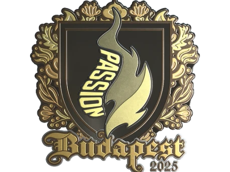 Sticker | Passion UA (Gold) | Budapest 2025