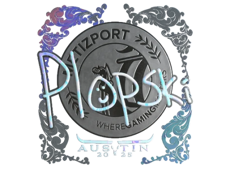 Sticker | Plopski (Holo) | Austin 2025