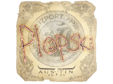 Sticker | Plopski | Austin 2025