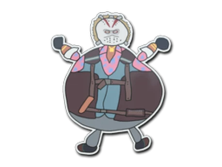 Sticker | Poorly Drawn Bloody Darryl