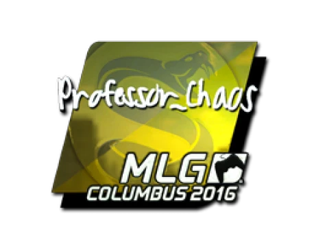 Sticker | Professor_Chaos (Foil) | MLG Columbus 2016