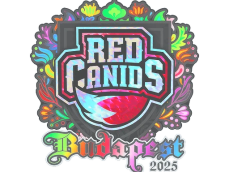 Sticker | RED Canids (Holo) | Budapest 2025