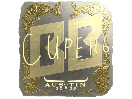 Sticker | S1ren (Gold) | Austin 2025