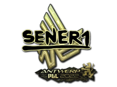 Sticker | SENER1 (Gold) | Antwerp 2022