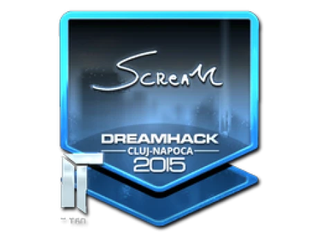 Sticker | ScreaM | Cluj-Napoca 2015 () CS2 (CS:GO) | Price on Market CS:GO