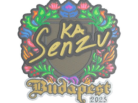 Sticker | Senzu (Embroidered) | Budapest 2025