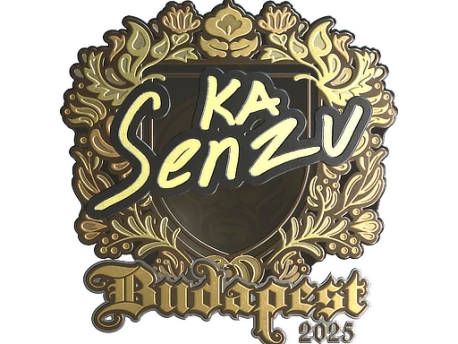 Sticker | Senzu (Gold) | Budapest 2025