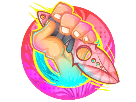 Sticker | Skelly Stabby