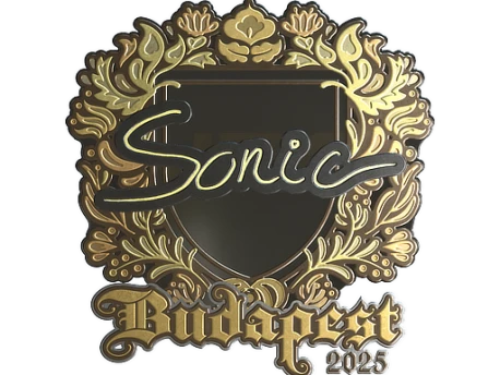 Sticker | Sonic (Gold) | Budapest 2025