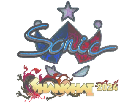 Sticker | Sonic (Holo) | Shanghai 2024