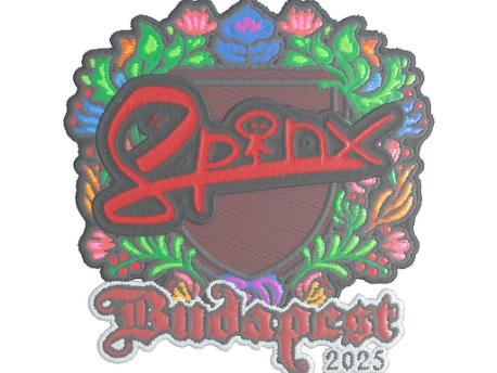 Sticker | Spinx (Embroidered) | Budapest 2025