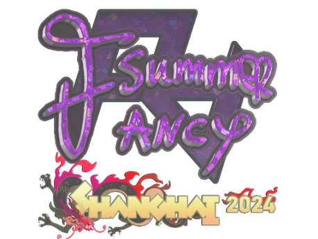 Sticker | Summer (Glitter) | Shanghai 2024