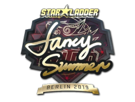 Sticker | Summer (Gold) | Berlin 2019