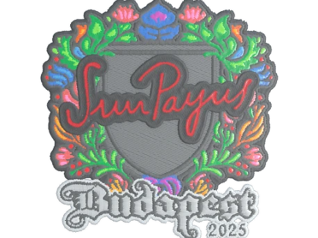 Sticker | SunPayus (Embroidered) | Budapest 2025
